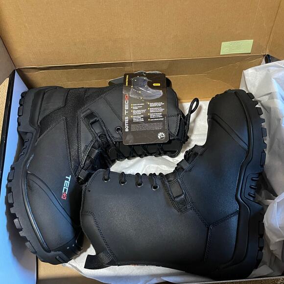 Ski-Doo NEW Unisex Men's Size 12 Tec + Black Moisture Wicking Snowmobile Boots - Picture 4 of 13